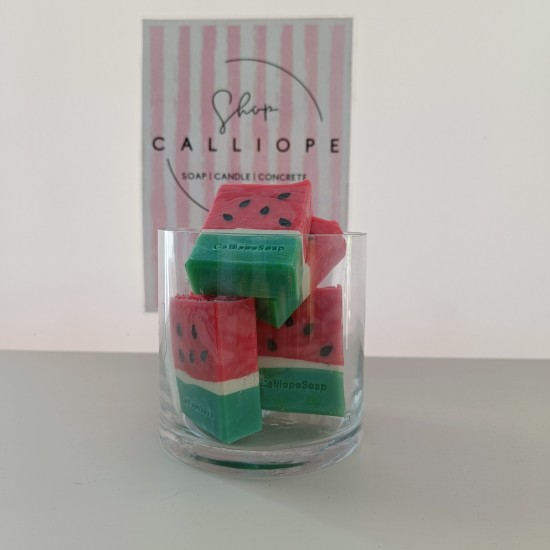 Καρπούζι σαπούνι, watermelon soap bar