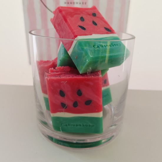 Καρπούζι σαπούνι, watermelon soap bar