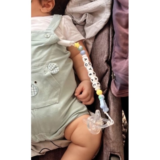 Κλιπ πιπίλας με όνομα 