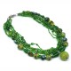 Κολιέ GREEN BEADS