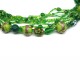 Κολιέ GREEN BEADS