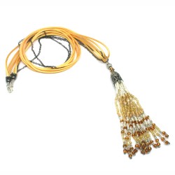 Κολιέ BEADS TASSEL