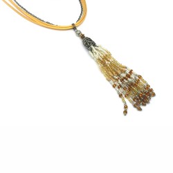 Κολιέ BEADS TASSEL