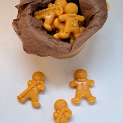 Wax melts ginger man!