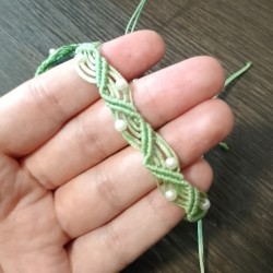 Μακραμε βραχιόλι 