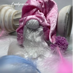 Mini pink santa