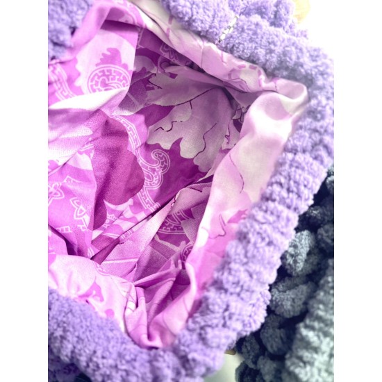 PUFFY BAG – PURPLE