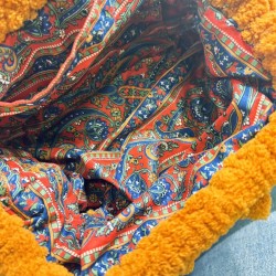 PUFFY BAG – ORANGE DARK