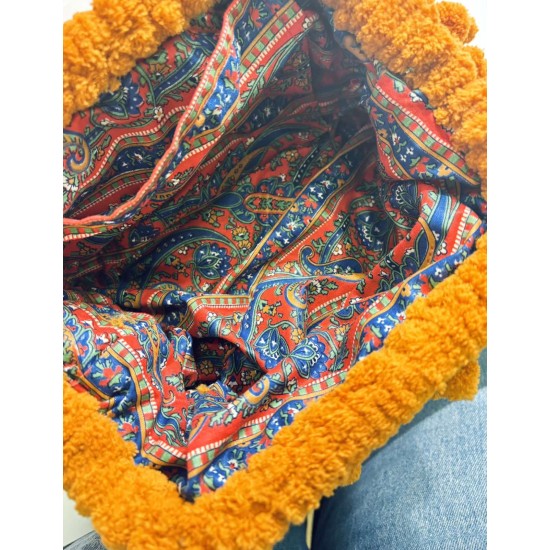 PUFFY BAG – ORANGE DARK