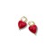 BUBBLE HEART EARRINGS - GOLD
